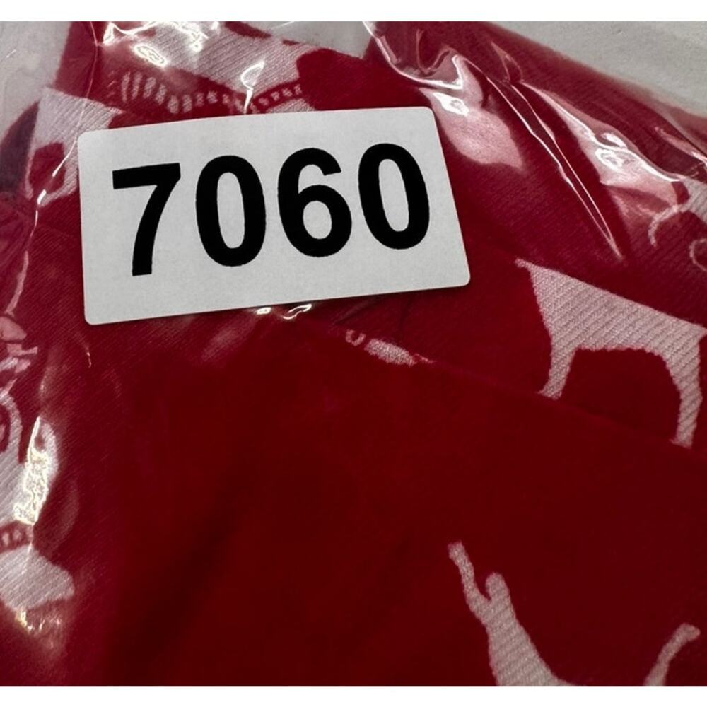 Victoria's Secret PINK XXL Red White Holiday Dog Print Lounge Pajama Pants - Picture 12 of 12
